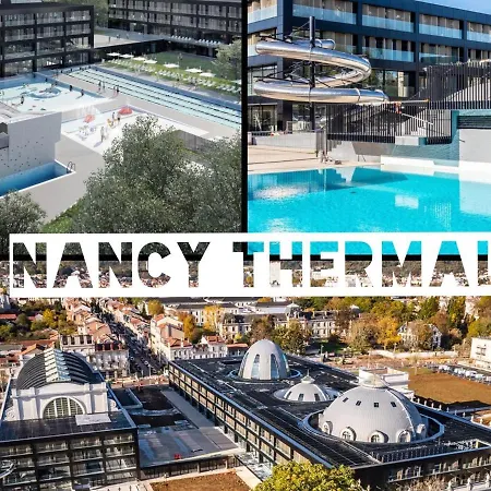 Apartment Proche Centre, Des Thermes Et Du Campus Artem, Calme Et Climatise Avec Parking Gratuit Nancy