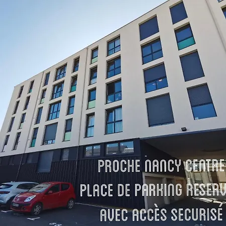 Apartment Proche Centre, Des Thermes Et Du Campus Artem, Calme Et Climatise Avec Parking Gratuit Nancy