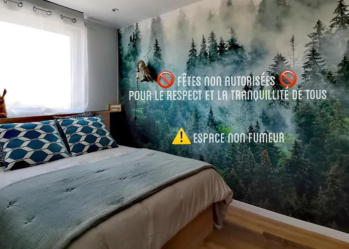 Apartamento Proche Centre, A Quelques Pas Des Thermes Et Du Campus Artem, Calme Avec Parking Gratuit